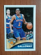 ST 18 - NBA SEASONS 2013-14, Sticker, Autocollant, PANINI, No 43 Langston Galloway New York Knicks - Bücher