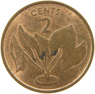 KIRIBATI 2 CENTS 1979  #s080 0097 - Kiribati