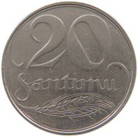 LATVIA 20 SANTIMU 1922  #a080 0321 - Lettonie