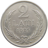 LATVIA 2 LATI 1925  #a082 0175 - Latvia