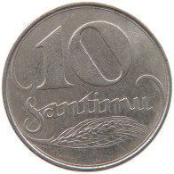 LATVIA 10 SANTIMU 1922  #s022 0057 - Lettonie