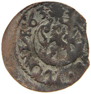 LIVONIA SCHILLING SOLIDUS 1663 Karl XI. (1660-1697) #a045 0519 - Litauen