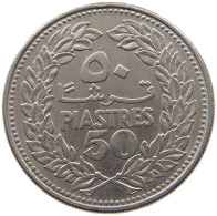 LEBANON 50 PIASTRES 1968  #a079 0383 - Libanon