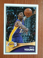 ST 24 - NBA SEASONS 2015-16, Sticker, Autocollant, PANINI, No 372 Nick Young Los Angeles Lakers - Livres
