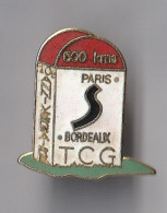 PIN'S  THEME SNCF  10 EME ANNIVERSAIRE    PARIS  BORDEAUX  T C G - TGV