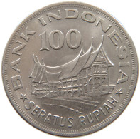 INDONESIA 100 RUPIAH 1978  #s065 0091 - Indonésie