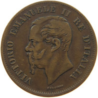 ITALY 5 CENTESIMI 1862 N Vittorio Emanuele II. 1861 - 1878 #s075 0379 - Sonstige & Ohne Zuordnung