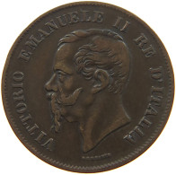 ITALY 5 CENTESIMI 1861 M Vittorio Emanuele II. 1861 - 1878 #c003 0417 - Autres & Non Classés