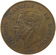 ITALY 5 CENTESIMI 1861 M Vittorio Emanuele II. 1861 - 1878 #a042 0283 - Sonstige & Ohne Zuordnung