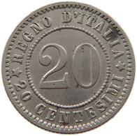 ITALY 20 CENTESIMI 1894 KB UMBERTO I. 1878-1900 #s067 0861 - 1878-1900 : Umberto I