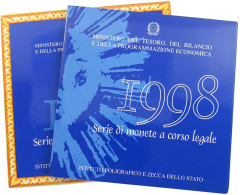 ITALY SET 1998  #bs14 0089 - Jahressets & Polierte Platten