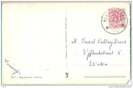 _KV783: Fantasiekaartje: N°851: *  KLEMSKERKE * 10.6.55  > Watou: Sterstempel - 1951-1975 Heraldieke Leeuw