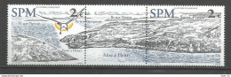 TIMBRES NEUFS LUXE ST PIERRE Et MIQUELON TRIPTYQUE EN € N° 786A  FACIALE 4€ - Blocs-feuillets