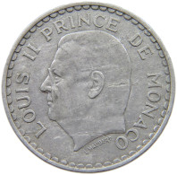 MONACO 5 FRANCS 1945 LOUIS II. (1922-1949) #a068 0557 - 1922-1949 Louis II