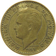 MONACO 20 FRANCS 1951 Rainier III. (1949-2005) #s024 0317 - 1949-1956 Alte Francs