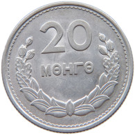 MONGOLIA 20 MONGO 1959  #c051 0243 - Mongolie