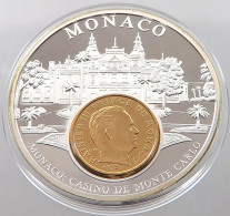 MONACO MEDAL  CASINO DE MONTE CARLO #sm08 0701 - Autres & Non Classés