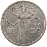 NETHERLANDS 10 CENTS 1827 WILLEM I. 1815-1840 #t112 0199 - 1815-1840: Willem I.