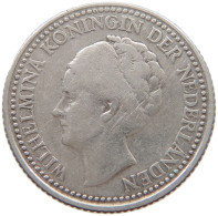 NETHERLANDS 1/2 GULDEN 1922 Wilhelmina 1890-1948 #s078 0319 - 1/2 Gulden