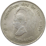 NEPAL 10 RUPEES 1968  #t145 0235 - Nepal