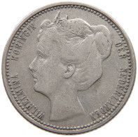 NETHERLANDS 25 CENTS 1903 Wilhelmina 1890-1948 #t112 0243 - 25 Cent