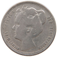 NETHERLANDS 25 CENTS 1902 Wilhelmina 1890-1948 #t162 0201 - 25 Cent