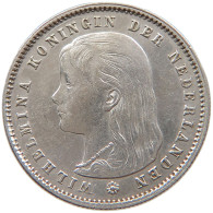 NETHERLANDS 25 CENTS 1894 Wilhelmina 1890-1948 RARE #s031 0213 - 25 Cent