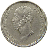 NETHERLANDS 25 CENTS 1849 WILLEM II. 1840-1849 #t005 0259 - 1840-1849: Willem II.