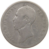 NETHERLANDS 25 CENTS 1849 WILLEM II. 1840-1849 #a082 0449 - 1840-1849: Willem II