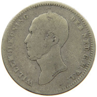 NETHERLANDS 25 CENTS 1848 WILLEM II. 1840-1849 #a087 0513 - 1840-1849: Willem II.