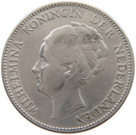 NETHERLANDS GULDEN 1923 Wilhelmina 1890-1948 #a082 0179 - 1 Gulden