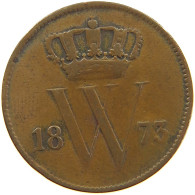 NETHERLANDS CENT 1873 Willem III. 1849-1890 #a085 0383 - 1849-1890 : Willem III