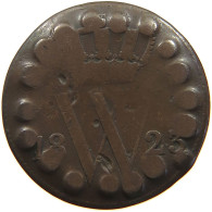 NETHERLANDS CENT 1823 WILLEM I. 1815-1840 #t161 0309 - 1815-1840: Willem I