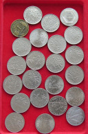 COLLECTION LOT FRANCE 1 FRANC 23PC 135G  #xx39 104 - Collections