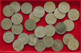 COLLECTION LOT FRANCE 1 FRANC 27pc 163g  #xx2 1027 - Collections