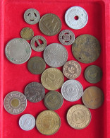 COLLECTION LOT JETON TOKEN 20PC 72GR  #xx27 052 - Collezioni E Lotti