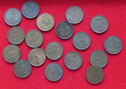 COLLECTION LOT GERMANY WEIMAR 1 PFENNIG 18PC 38G  #xx37 076 - Colecciones