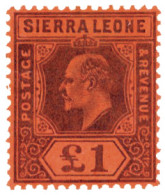 SIERRA LEONE : N°74** - Sierra Leone (...-1960)