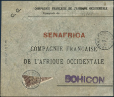 Lettre N°55Aab Moitié De 50c Brun-lilas Et Brun S/lettre De Porto-Npvo Dahomey - TB - Andere & Zonder Classificatie