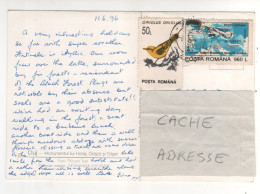 Timbres , Stamps " Oiseau ; Avion : 75 Ans Compagnie De Navigation Aérienne " Sur CP , Carte , Postcard Du 11/06/96 - Covers & Documents