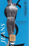 F674 07/1996 - JEANS YSL - 50 SO3 - (verso : N° Deux Lignes - 2 ème Ligne  Vers La Gauche Sous Le A) - 1996