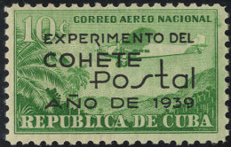 ** 1939, Postal Rocket Fligth, Sign. AD, Mi. 161 - Otros & Sin Clasificación