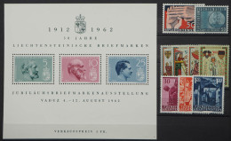 1962 Liechtenstein; Jahrgang In Den HN Komplett, Postfrisch/MNH, ME 23,- - Sonstige & Ohne Zuordnung