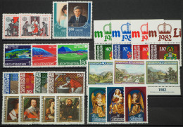 1982 Liechtenstein; Jahrgang In Den HN Komplett, Postfrisch/MNH, ME 31,- - Autres & Non Classés