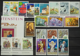 1986 Liechtenstein; Jahrgang In Den HN Komplett, Postfrisch/MNH, ME 33,- - Autres & Non Classés