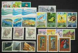 1989 Liechtenstein; Jahrgang In Den HN Komplett, Postfrisch/MNH, ME 36,- - Other & Unclassified