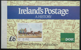 1990 Irland; Markenheftchen Geschichte, Postfrisch/MNH, MH 14, ME 50,- - Altri & Non Classificati