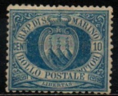 SAINT-MARIN 1877-90 * DEFECTEUX - Unused Stamps
