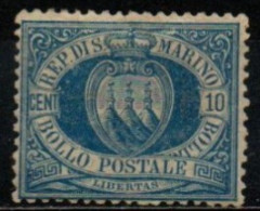 SAINT-MARIN 1877-90 * DEFECTEUX - Ongebruikt