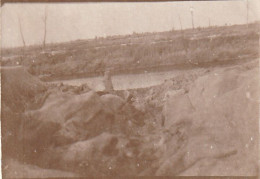 Photo 14-18 Secteur STEENSTRAAT (Bikschote) - Une Vue De Nos Tranchées, Le Champ De Bataille, Leperlee (A252, Ww1, Wk 1) - Langemark-Poelkapelle